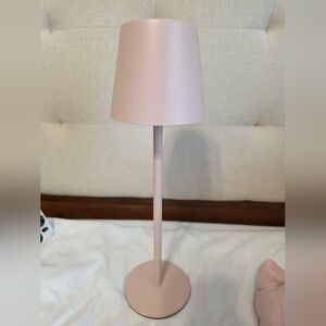 Rechargeable Pink Table Lamp